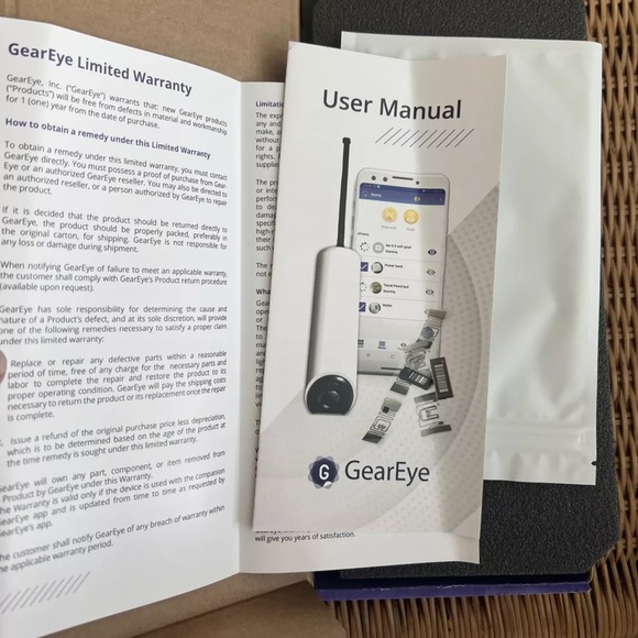 SOLDGearEye UHF RFID Reader Equipment Tracker New Cameras Sony Canon Retail $362 - Picture 5 of 11